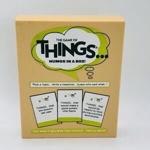 Game of Things Travel Edition You Won't Believe the Things You'll Hear! Complete